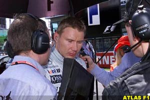 Hakkinen interviewed after he retired