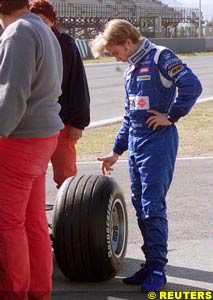 Nick Heidfeld during winter testing