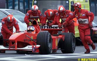 Barrichello retires