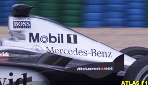 McLaren engine cover