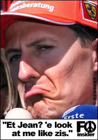 Michael Schumacher at Spa
