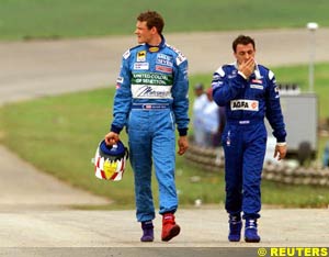 Wurz and Alesi