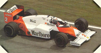 Alain Prost, McLaren, 1985