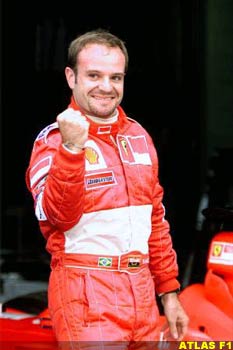 Barrichello happy with pole