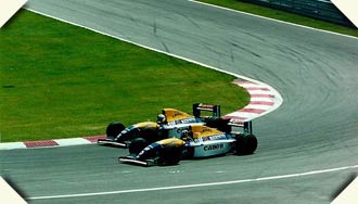 Prost and Hill, Williams, 1993