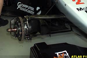 a McLaren right front suspension