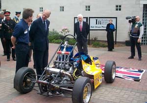 The Duke of Edinburgh admiring the 119