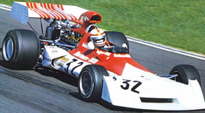 Clay Regazzoni in his 1973 BRM P160D