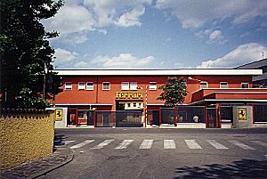The Ferrari factory building