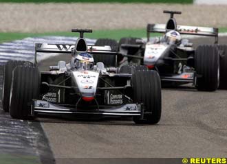 The McLarens lead