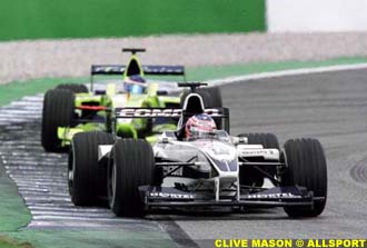Jenson Button and Marc Gene