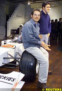 Jacques Villeneuve and Ricardo Zonta