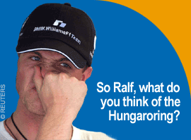 Ralf Schumacher in Hungary