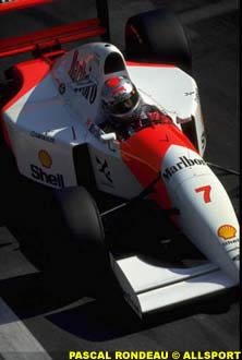 Andretti at Monza, 1993