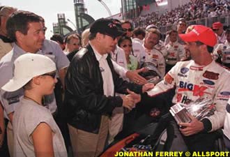 Andretti this year, with his son and team owner Haas