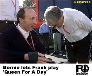 Sir Frank Williams & Bernard Charles Ecclestone