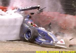 Villeneuve's 1999 Eau Rouge accident 