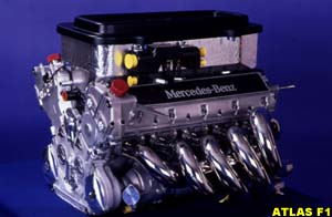 A modern Formula 1 engine