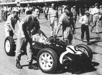 Moss at the Argentine GP, 1958