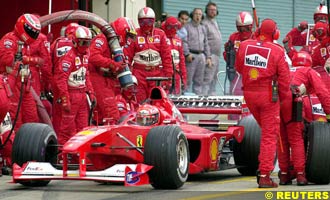 Schumacher's decisive pitstop