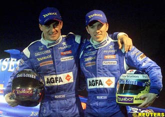 Alesi and Heidfeld