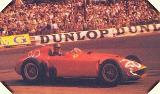 Juan Manuel Fangio, Ferrari, 1956