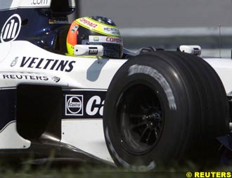 Ralf Schumacher at the Hungaroring