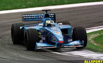 Giancarlo Fisichella during qualifying