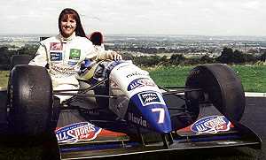 Sarah Kavanagh with her Jordan 193