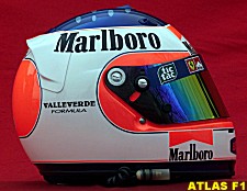 Helmet, Rubens Barrichello
