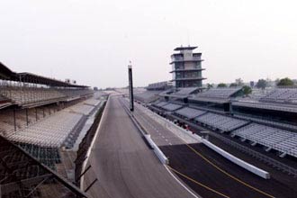 Main straight viewed from turn 1