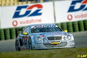 Bernd Schneider on his way to victory in the DTM opener at Hockenheim