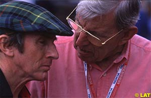 Jackie Stewart and Ken Tyrrell