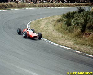 Surtees at the 1964 British GP at Brands Hatch