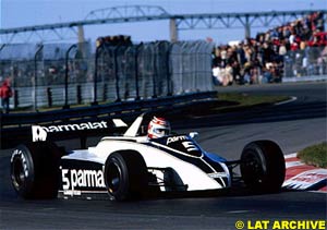 Piquet, driving a Brabham at the Canadian GP 1980