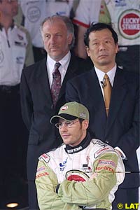David Richard with Jacques Villeneuve