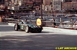 Ivor Bueb (Connaught B-Alta - the Toothpase Tube) at 1957 Monaco Grand Prix