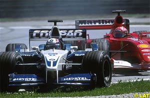 The Austrian GP clash with Schumacher