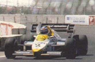 The watercooled Flying Finn, Keke Rosberg, winning the Dallas Grand Prix, 1984