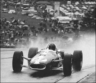 Dan Gurney at the Belgian GP of 1966