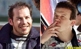 Jacques Villeneuve and Olivier Panis