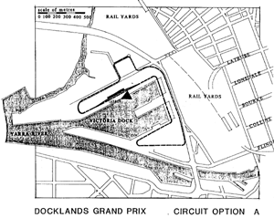 Docklands track, option A