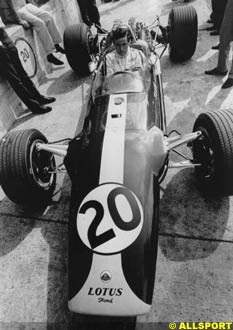 Clark at the Monaco GP