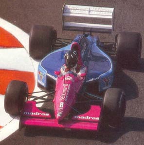 Damon Hill in France, 1992