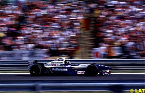 In the 1995 race with Williams