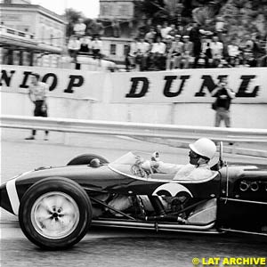 Moss at the 1961 Monaco GP