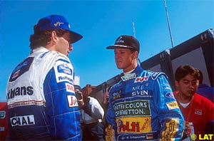Senna and Schumacher