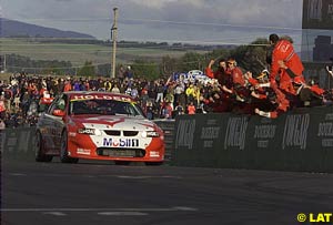 Skaife takes the chequered flag