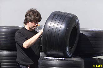 Michelin tyres, Australian Grand Prix, March 2001