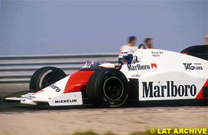 A Michelin-shod McLaren in 1984